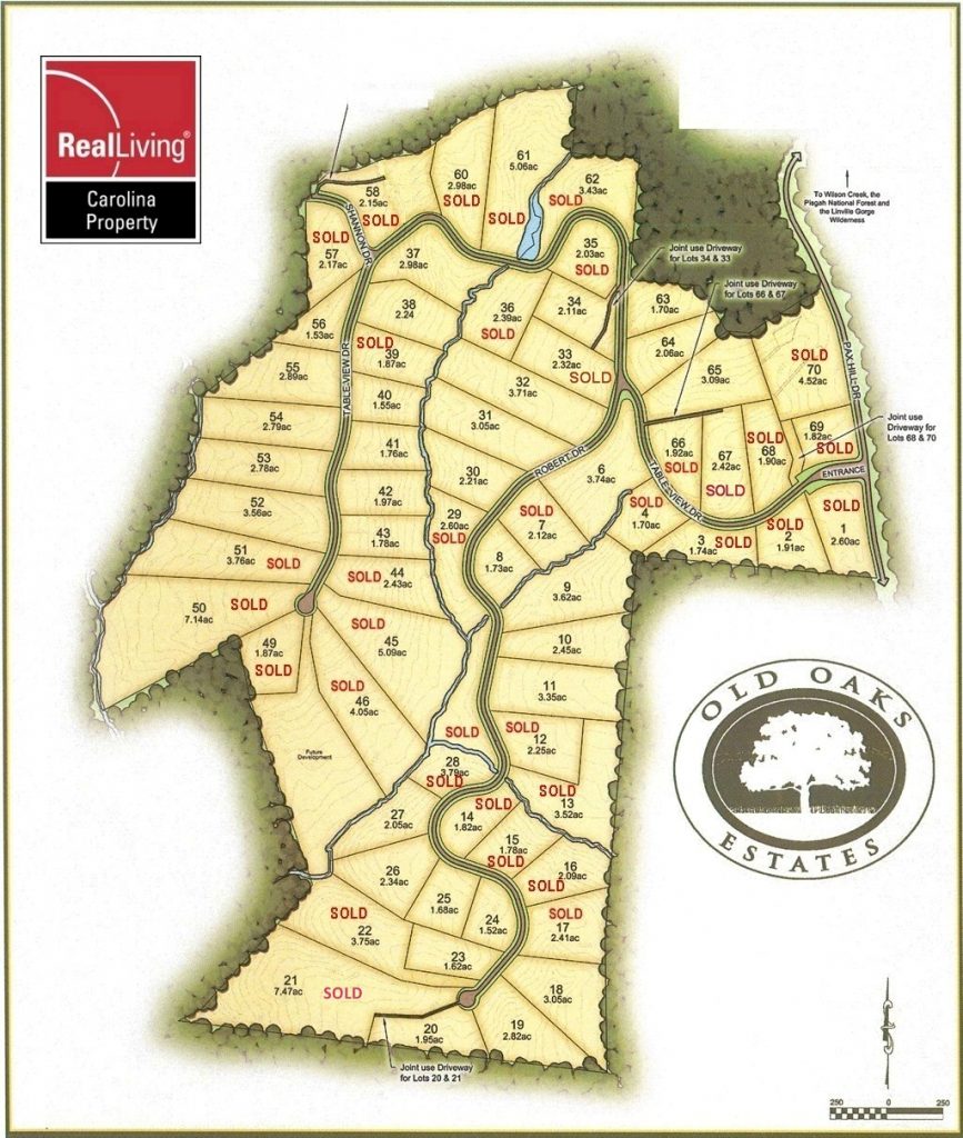 Old Oaks Estates Lot Prices Old Oaks Estates